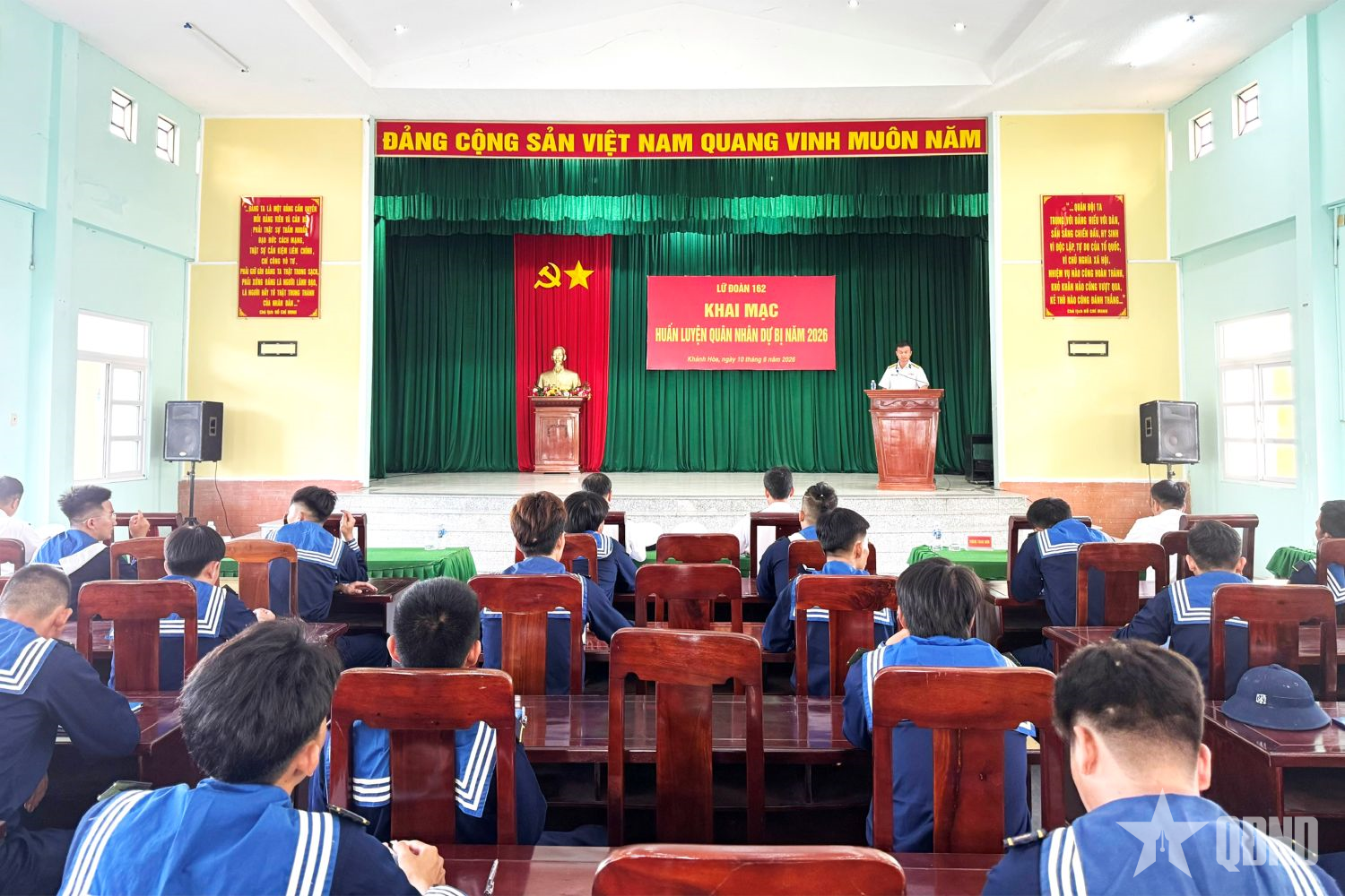 Lữ đoàn 162, Vùng 4 Hải quân khai mạc huấn luyện quân nhân dự bị năm 2026